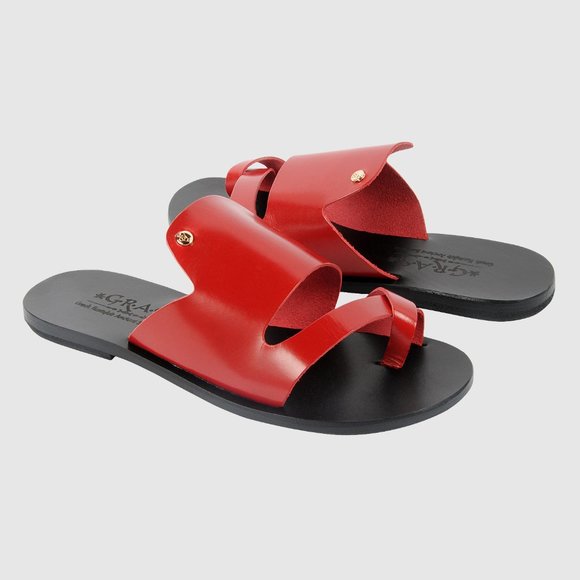 Greek Leather Sandal: Melisipida - Picture 3 of 5